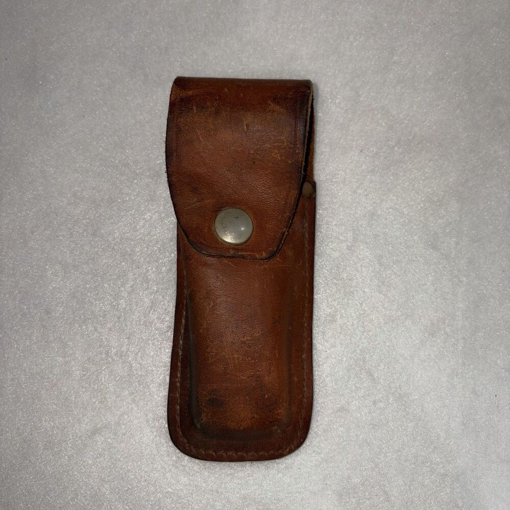 Vintage Leather Utility Sheath Knife Holder